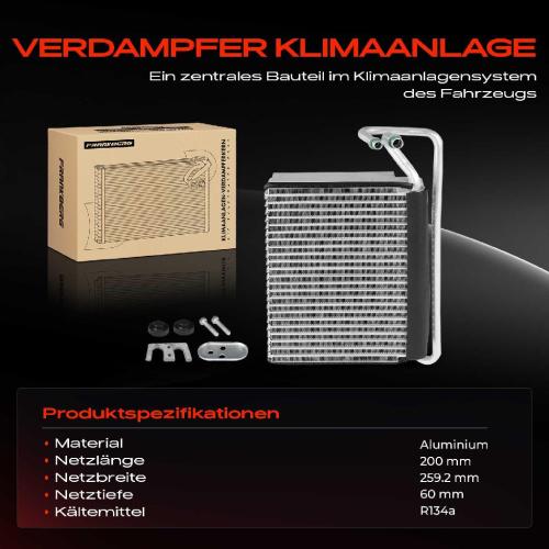 1x Verdampfer Klimaanlage für BMW 3er Coupe Touring E46 X3 E83 Alpina B3 Kombi Bild 1x Verdampfer Klimaanlage für BMW 3er Coupe Touring E46 X3 E83 Alpina B3 Kombi