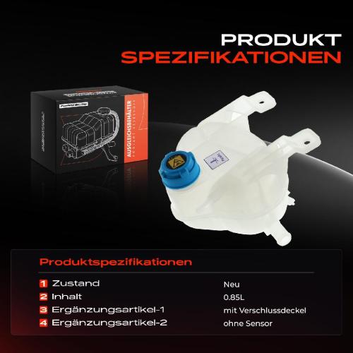 Frankberg 1x Ausgleichsbehälter Kühlmittelbehälter für Fiat Grande Punto 199 Punto Evo 199 Bild Frankberg 1x Ausgleichsbehälter Kühlmittelbehälter für Fiat Grande Punto 199 Punto Evo 199
