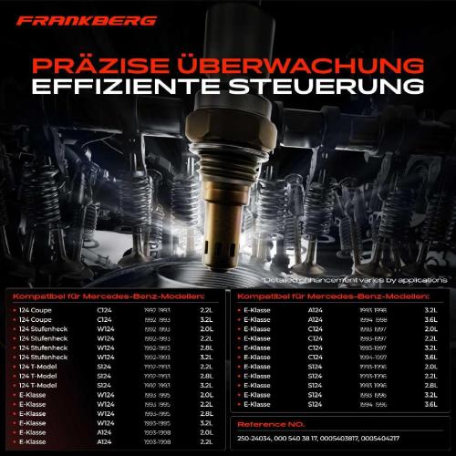 1x Lambdasonde Regelsonde Vor Katalysator für Mercedes-Benz 124 Coupe Stufenheck C124 W124 S124 A124 S124 Bild 1x Lambdasonde Regelsonde Vor Katalysator für Mercedes-Benz 124 Coupe Stufenheck C124 W124 S124 A124 S124