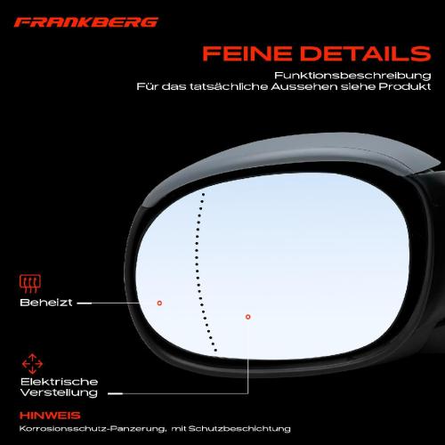 1x Außenspiegel Links für Peugeot 206 CC 2D 1.6L 2.0L 2000-2008 Bild 1x Außenspiegel Links für Peugeot 206 CC 2D 1.6L 2.0L 2000-2008