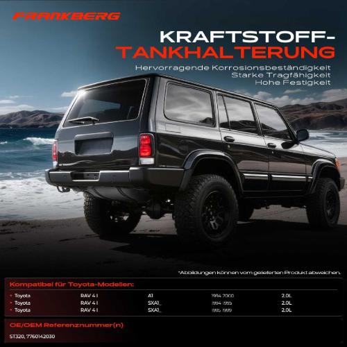 2x Tankbänder Tankband für Toyota RAV 4 I A1 SXA1_ 2.0L 1994-2000 Bild 2x Tankbänder Tankband für Toyota RAV 4 I A1 SXA1_ 2.0L 1994-2000