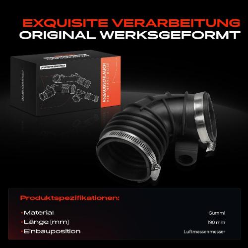 1x Ansaugschlauch, Luftfilter für BMW 3er E30 320i 5er E28 520i 1981-1988 Bild 1x Ansaugschlauch, Luftfilter für BMW 3er E30 320i 5er E28 520i 1981-1988