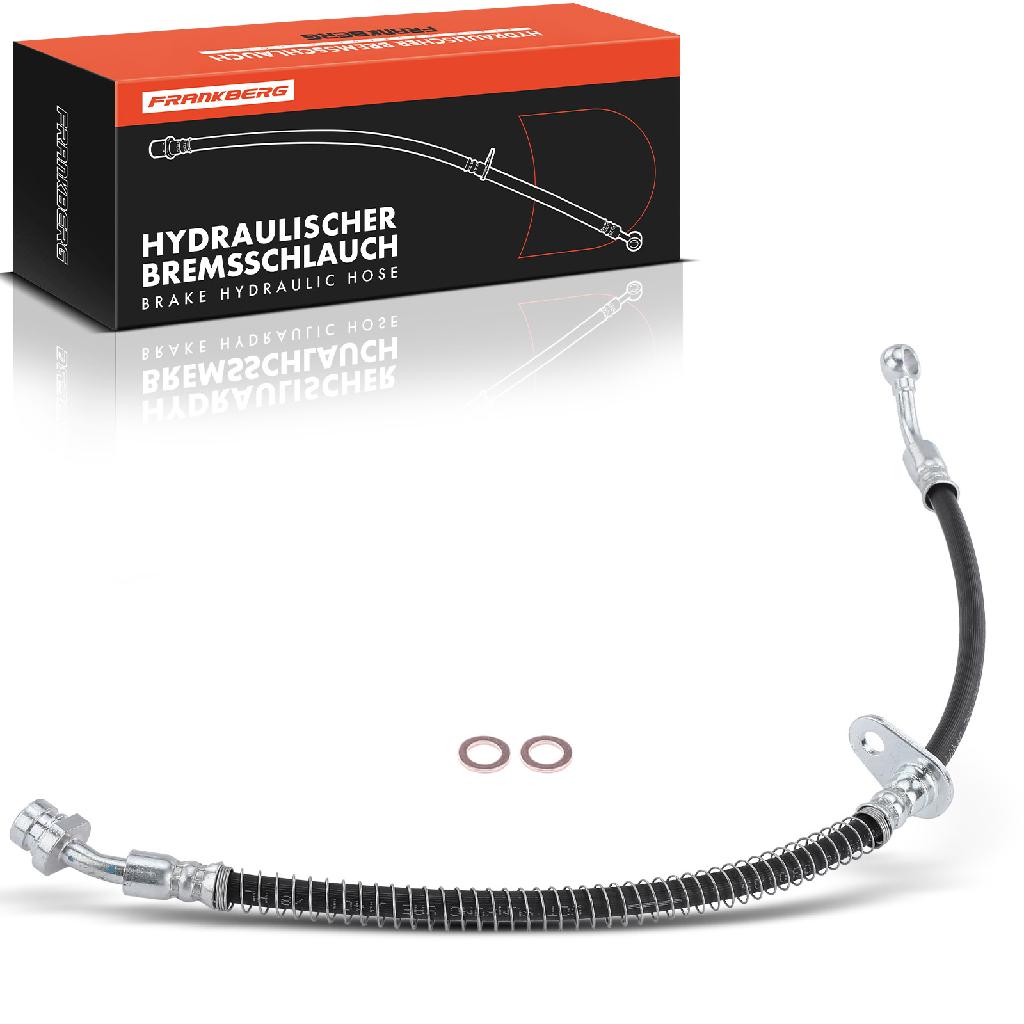 Frankberg 1x Bremsschlauch Bremsschläuche Vorderachse Links für KIA Rio II Stufenheck 1.4L 1.5L 1.6L
