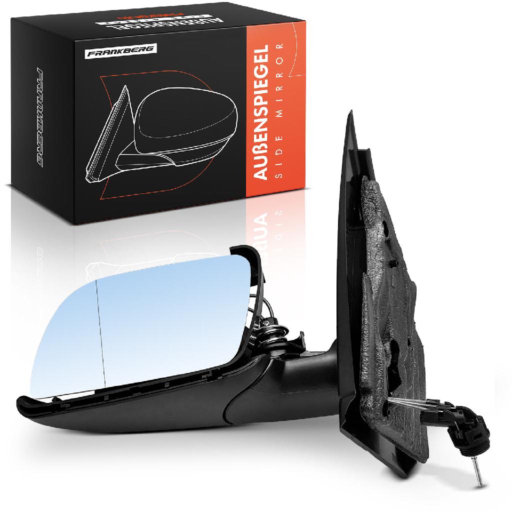Frankberg 1x Außenspiegel Links für VW Polo 9A 9N 9A2 9A4 9A6 9N2 1.2L 1.4L 1.9L 2001-2012