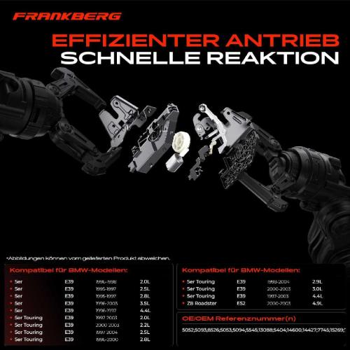 1x Türschloss Fahrzeugheckklappe für BMW E39 E52 520i-540i Z8 1995-2004 Bild 1x Türschloss Fahrzeugheckklappe für BMW E39 E52 520i-540i Z8 1995-2004