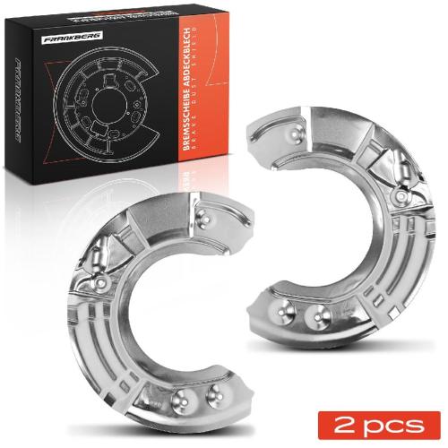 Frankberg 2x Ankerblech Bremsscheibe Vorderachse Beidseitig für BMW F10 520d F07 530d F11 518d F06 640i Bild Frankberg 2x Ankerblech Bremsscheibe Vorderachse Beidseitig für BMW F10 520d F07 530d F11 518d F06 640i