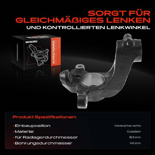 1x Achsschenkel Radaufhängung Vorderachse Rechts für Land Rover Freelander 2 FA L359 LF Bild 1x Achsschenkel Radaufhängung Vorderachse Rechts für Land Rover Freelander 2 FA L359 LF