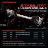 1x Antriebswelle Vorderachse Rechts für Toyota Yaris KSP9 NCP9 NSP9 SCP9 ZSP9 P9