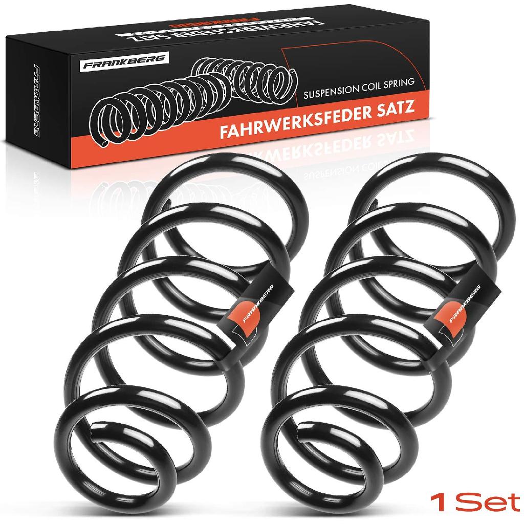 Frankberg 2x Fahrwerksfeder Hinterachse für Fiat Punto 176 1.1L 1.2L 1.7L 1993-1999