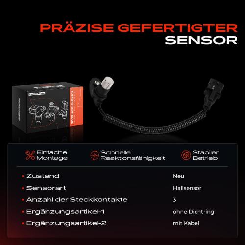 1x Nockenwellenposition Sensor für Fiat Ducato 230 244 2.8L 2000-2006 Bild 1x Nockenwellenposition Sensor für Fiat Ducato 230 244 2.8L 2000-2006