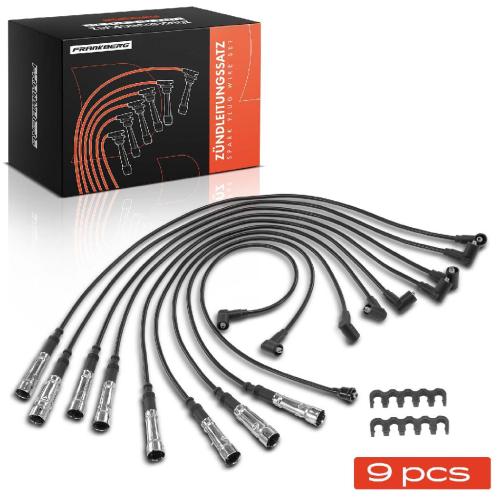 9x Zündleitungssatz Zündkabel für Mercedes-Benz S-Klasse W116 R107 SL Coupe C107 Bild 9x Zündleitungssatz Zündkabel für Mercedes-Benz S-Klasse W116 R107 SL Coupe C107