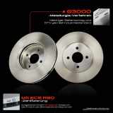 2x Bremsscheiben Vorderachse für Ford Focus Turnier DAW DBW DNW 2.0L 2002-2004