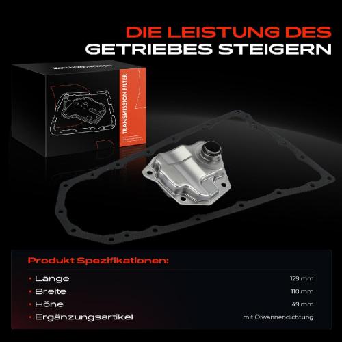 1x Hydraulikfiltersatz Automatikgetriebe für Nissan Juke Teana Renault Koleos Bild 1x Hydraulikfiltersatz Automatikgetriebe für Nissan Juke Teana Renault Koleos