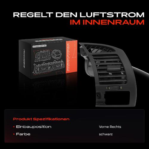 1x Luftdüse Armaturenbrett Vorne Rechts für BMW Z4 Coupe Roadster E85 E86 Bild 1x Luftdüse Armaturenbrett Vorne Rechts für BMW Z4 Coupe Roadster E85 E86
