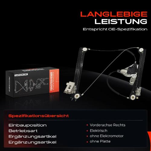 1x Fensterheber Vorne Rechts für BMW E63 630i E64 650i Bild 1x Fensterheber Vorne Rechts für BMW E63 630i E64 650i