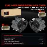 2x Türschloss Hinten für Audi A3 Cabriolet Sportback A4 Avant A6 Allroad A8 R8 Seat Exeo ST