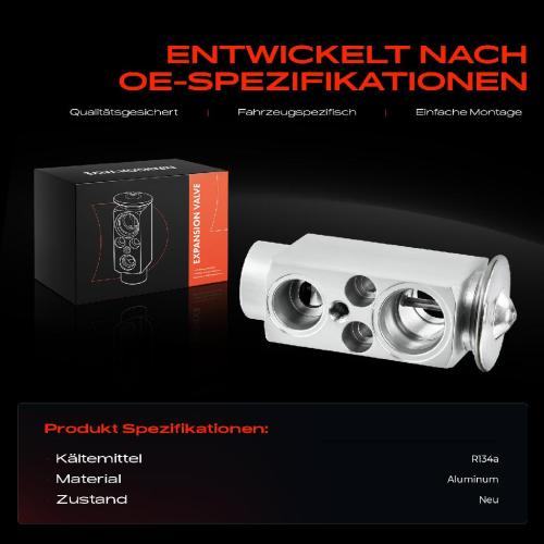 1x Expansionsventil Klimaanlage für BMW 3er E46 X3 E83 MINI R55 R56 R57 R60 R61 R59 Bild 1x Expansionsventil Klimaanlage für BMW 3er E46 X3 E83 MINI R55 R56 R57 R60 R61 R59