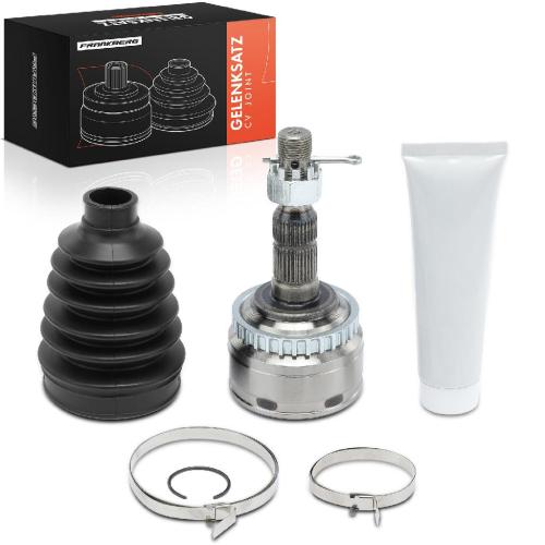 1x Antriebswelle Gelenksatz Vorderachse für Opel Combo Corsa C X01 F08 F68 Meriva X03 Bild 1x Antriebswelle Gelenksatz Vorderachse für Opel Combo Corsa C X01 F08 F68 Meriva X03