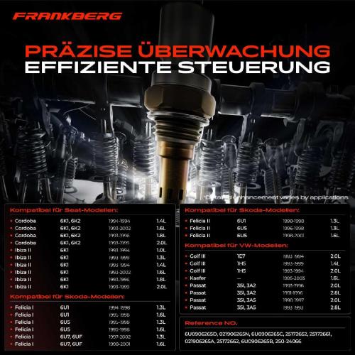 Frankberg 1x Lambdasonde Regelsonde Vor Katalysator für VW Golf 3 1H Passat Vento Seat Cordoba Skoda Bild Frankberg 1x Lambdasonde Regelsonde Vor Katalysator für VW Golf 3 1H Passat Vento Seat Cordoba Skoda