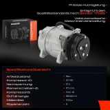 1x Klimakompressor für Citroën C5 I DC DE Xantia X1 X2 Peugeot 406 V 8B 8E/F