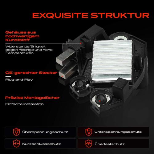 1x Lichtmaschinenregler Generatorregler für BMW E90 E60 E61 E63 E64 E65 E66 E67 Bild 1x Lichtmaschinenregler Generatorregler für BMW E90 E60 E61 E63 E64 E65 E66 E67