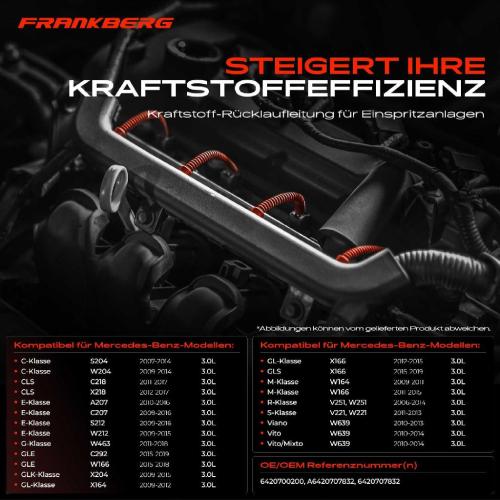 1x Leckkraftstoff für Mercedes-Benz C-Klasse E-Klasse G-Klasse M-Klasse CLS Bild 1x Leckkraftstoff für Mercedes-Benz C-Klasse E-Klasse G-Klasse M-Klasse CLS