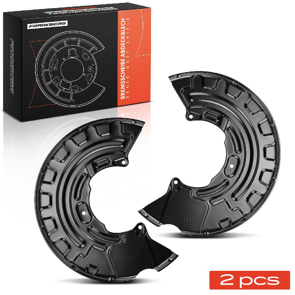 2x Ankerblech Bremsscheibe Vorderachse Beidseitig für VW Golf 5 6 Passat Audi A3 8P TT Seat Leon