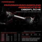 1x Antriebswelle Gelenksatz Vorderachse für Hyundai Santa Fé II CM iX55 KIA Sorento II