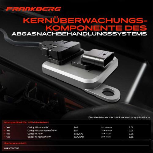 1x Nox Sensor Nitrogen Oxide Lamdasonde Katalysator für VW Caddy Alltrack SAA Caddy IV SAB SAJ Bild 1x Nox Sensor Nitrogen Oxide Lamdasonde Katalysator für VW Caddy Alltrack SAA Caddy IV SAB SAJ