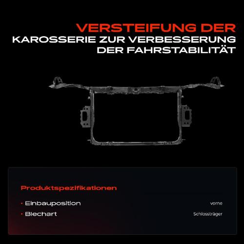 1x Schlossträger Vorne für Toyota Prius W3 2008-2016 Bild 1x Schlossträger Vorne für Toyota Prius W3 2008-2016