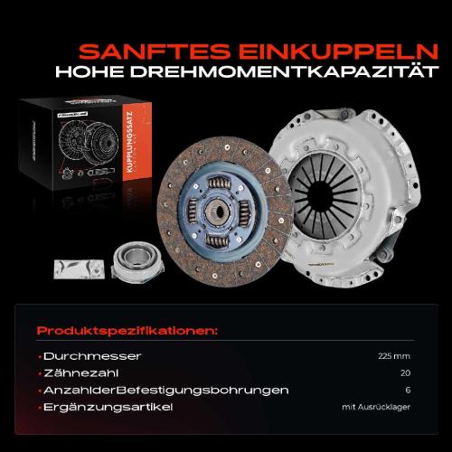 1x Kupplungssatz für Suzuki Grand Vitara I FT HT 2.0L 1998-2003 Bild 1x Kupplungssatz für Suzuki Grand Vitara I FT HT 2.0L 1998-2003