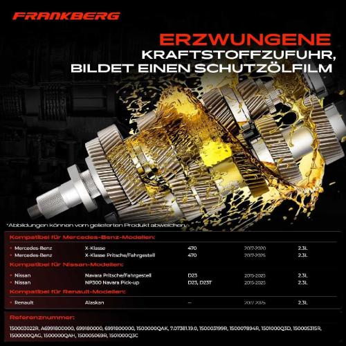 Frankberg 1x Ölpumpe für Mercedes-Benz X-Klasse Pritsche/Fahrgestell 470 Bild Frankberg 1x Ölpumpe für Mercedes-Benz X-Klasse Pritsche/Fahrgestell 470