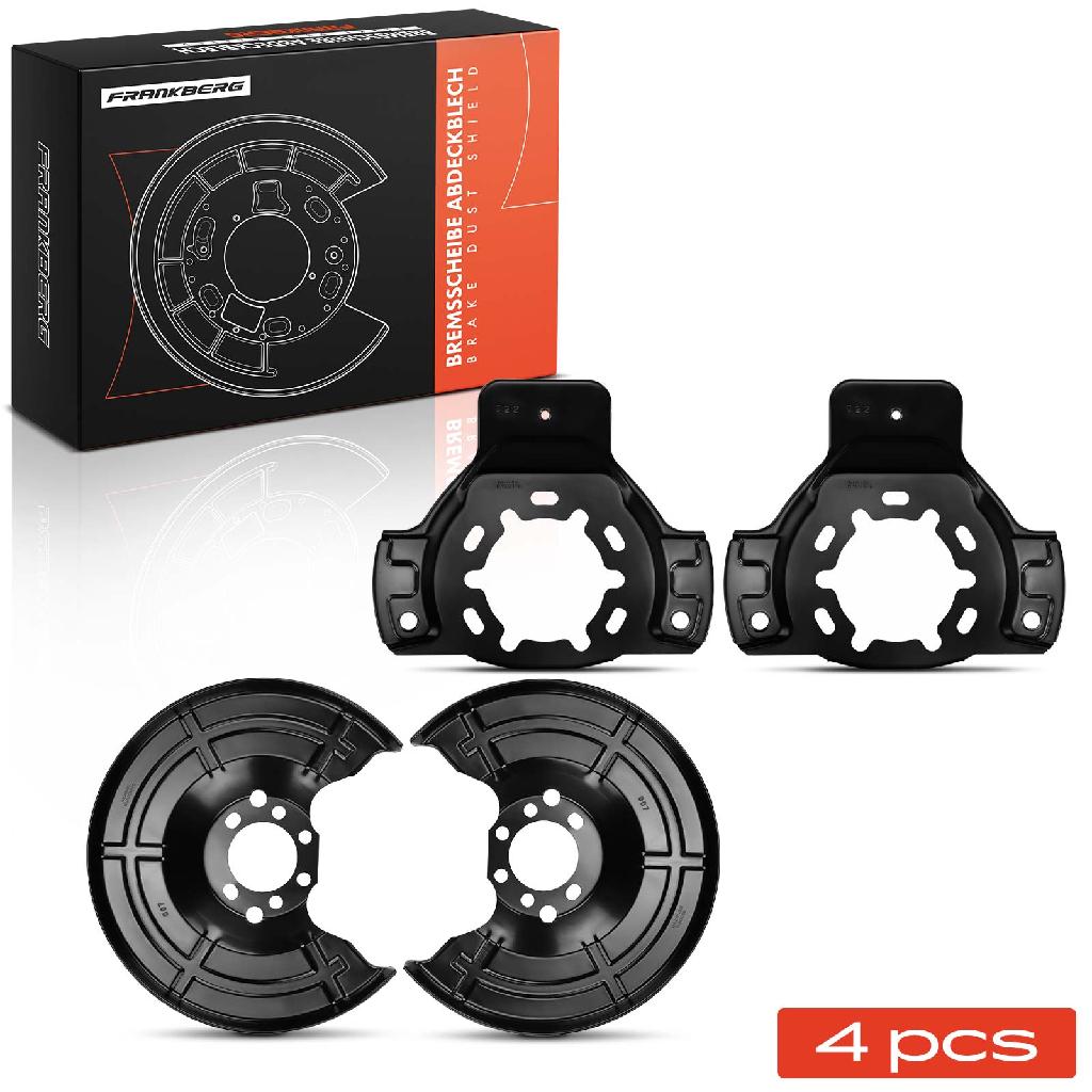 4x Ankerblech Bremsscheibe Vorne und Hinten für Opel Astra G CC T98 F35 Vauxhall
