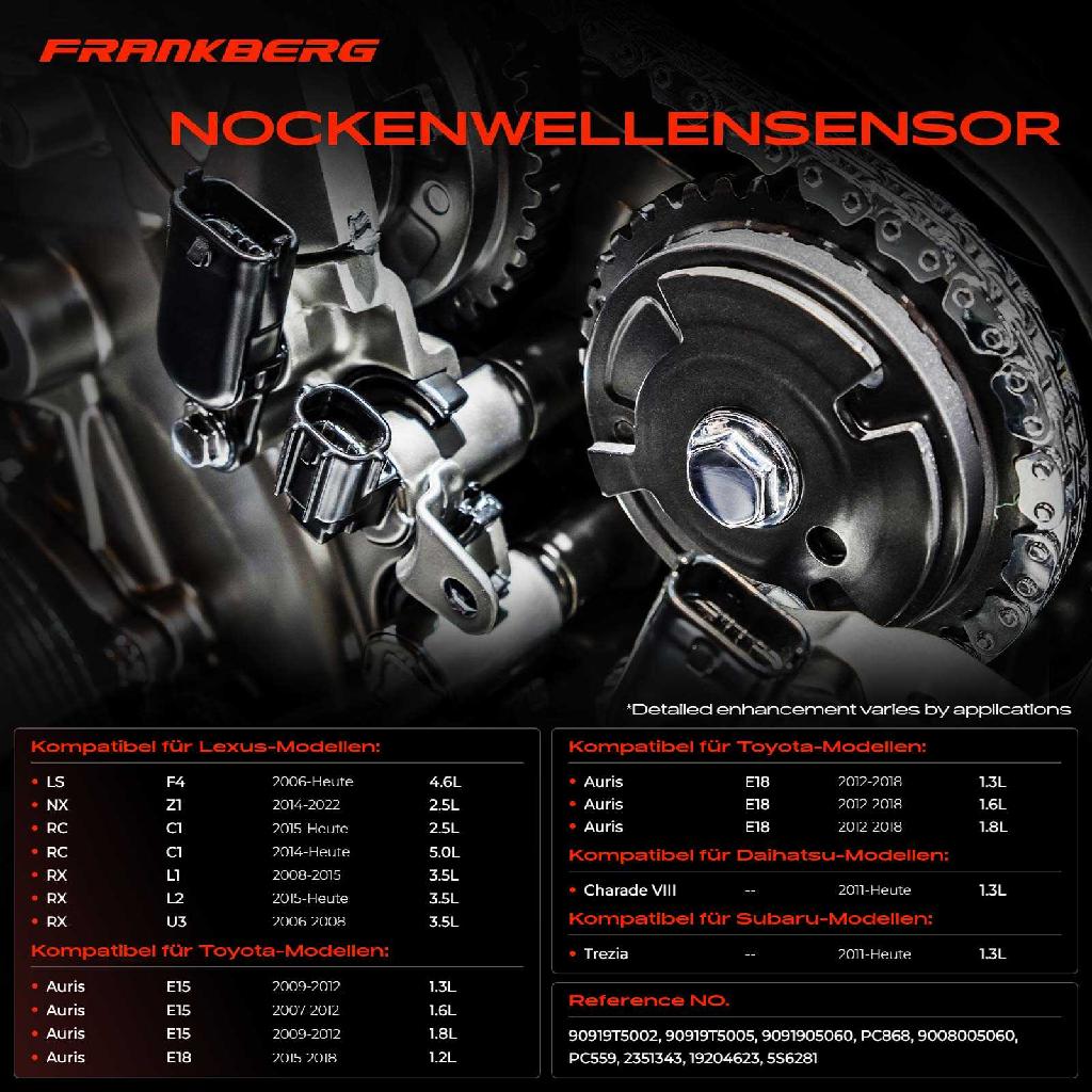 1x Nockenwellenposition Sensor für Lexus GS LS Toyota Auris Camry RAV 4 Yaris