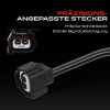 1x Abgastemperatursensor f&uuml;r Nissan Qashqai J10 JJ10E NJ10