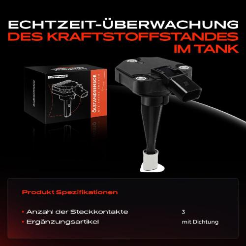 Frankberg 1x Ölstandsensor für Audi A1 A3 A4 A5 A6 Seat Exeo Ibiza IV Skoda Bild Frankberg 1x Ölstandsensor für Audi A1 A3 A4 A5 A6 Seat Exeo Ibiza IV Skoda