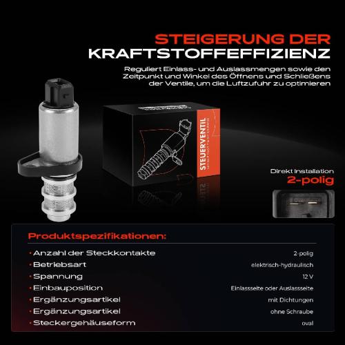 1x Steuerventil Nockenwellenverstellung für BMW E81 E87 130i E90 330i E60 525i Bild 1x Steuerventil Nockenwellenverstellung für BMW E81 E87 130i E90 330i E60 525i