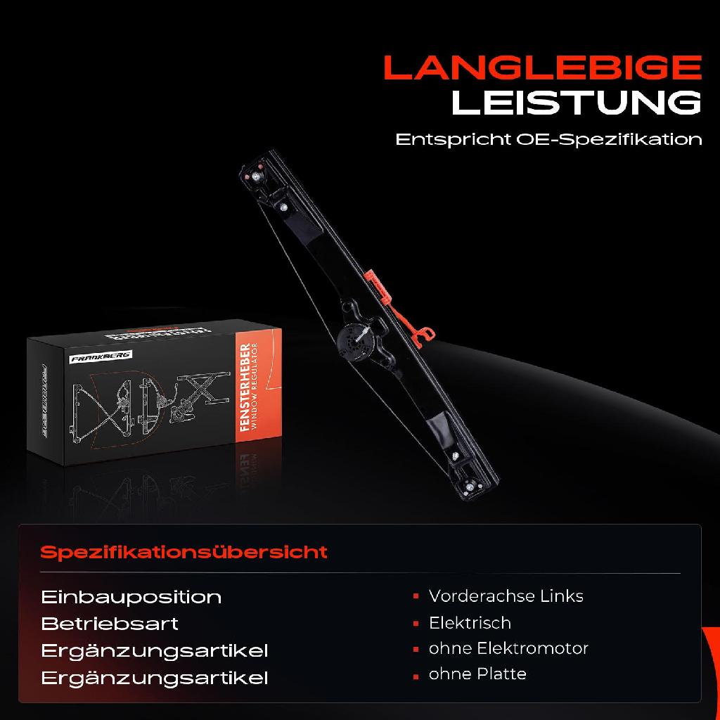 1x Fensterheber Vorne Links für Fiat Grande Punto? 199 51899291