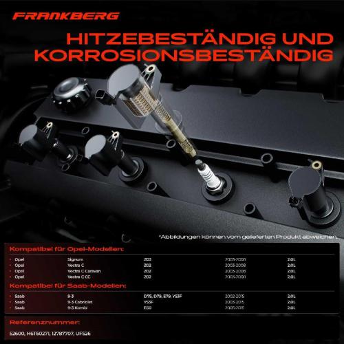 2x Zündmodul Zündspule für Opel Signum Vectra C Caravan CC Saab 9-3 Cabriolet Kombi 2.0L 2002-2015 Bild 2x Zündmodul Zündspule für Opel Signum Vectra C Caravan CC Saab 9-3 Cabriolet Kombi 2.0L 2002-2015