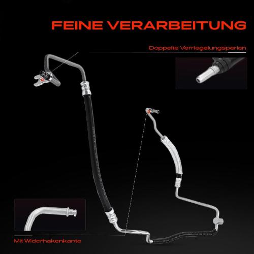 1x Servolenkung Schlauch für Citroën Saxo S0 S1 Peugeot 206 CC SW Schrägheck Stufen Bild 1x Servolenkung Schlauch für Citroën Saxo S0 S1 Peugeot 206 CC SW Schrägheck Stufen