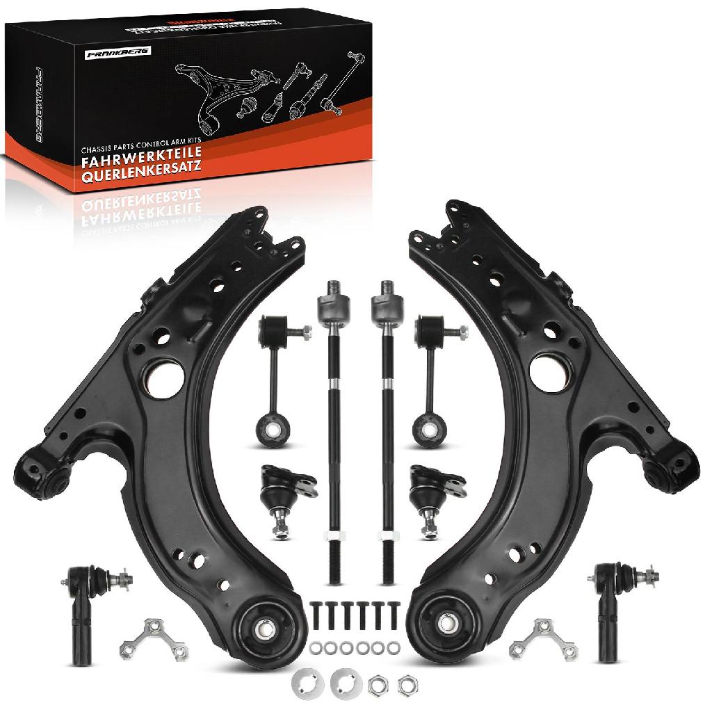1x Querlenker Satz Vorderachse für VW Golf IV Bora Variant New Beetle Cabriolet Audi A3 Seat Leon Toledo II