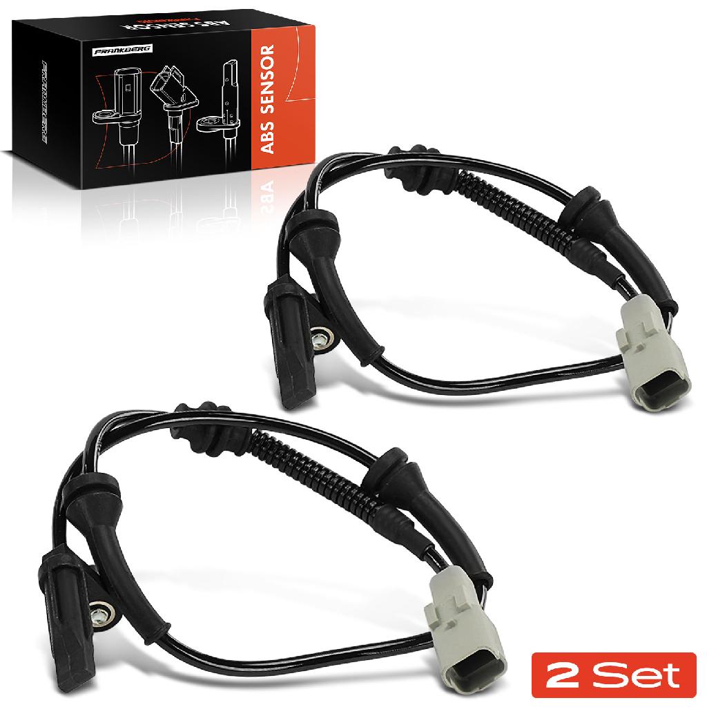 Frankberg 2x ABS Sensor Hinterachse beidseitig für Peugeot 3008 MPV 0U 2.0L 2011-2016