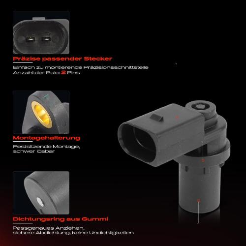 Frankberg 1x Kurbelwellensensor Impulsgeber für Audi A4 8E B7 8HE A6 4F C6 A8 4E Bild Frankberg 1x Kurbelwellensensor Impulsgeber für Audi A4 8E B7 8HE A6 4F C6 A8 4E