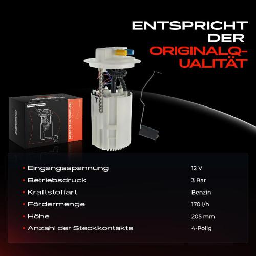 Frankberg 1x Kraftstoffpumpe für Citroën Evasion MPV Jumpy Kasten Pritsche/Fahrgestell Xantia Break Fiat Peugeot Bild Frankberg 1x Kraftstoffpumpe für Citroën Evasion MPV Jumpy Kasten Pritsche/Fahrgestell Xantia Break Fiat Peugeot