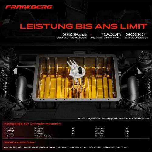 1x Kraftstoffpumpe für Chrysler PT Cruiser PT PT Cruiser Cabriolet 1.6L 2.0L 2.4L 2004-2010 Bild 1x Kraftstoffpumpe für Chrysler PT Cruiser PT PT Cruiser Cabriolet 1.6L 2.0L 2.4L 2004-2010