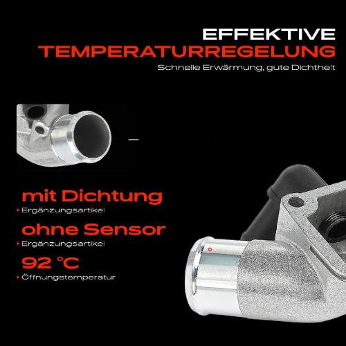Frankberg 1x Thermostat Kühlmittel für Opel Astra G CC Caravan T98 Kasten/Kombi Zafira A 2.0L Bild Frankberg 1x Thermostat Kühlmittel für Opel Astra G CC Caravan T98 Kasten/Kombi Zafira A 2.0L