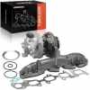 Frankberg 1x Turbolader Abgaskrümmer Einheit für VW Golf Passat Sharan Tiguan Audi A3 Cabriolet Limousine Seat