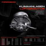 1x Gebläsemotor Innenraumgebläse für Peugeot 307 3A/C 2000-2004 3B 3E 3H 2002-2004