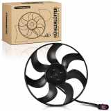 Frankberg 1x Motorkühller Einfachlüfter ohne Kühlerlüfterrahmen VW Golf 5K1 Polo 6R Audi A1 Skoda Fabia Seat