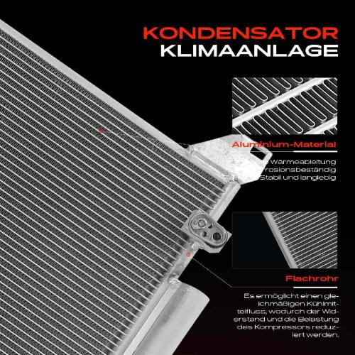 1x Kondensator Klimaanlage für Toyota Hilux VIII Pick-up 2.4L 2.8L Bild 1x Kondensator Klimaanlage für Toyota Hilux VIII Pick-up 2.4L 2.8L